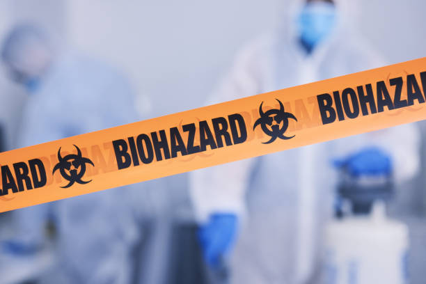 Professional Infectious Disease Decontamination technician working in Waterville, ME